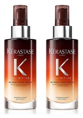 Kérastase 8H Nutritive Night Serum Set mit 2