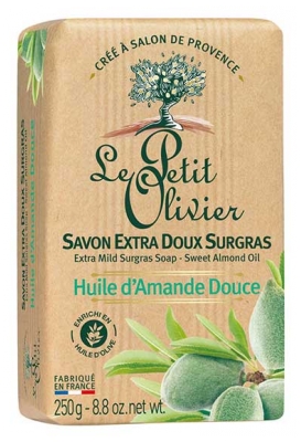 Le Petit Olivier Sabonete Extra Suave Surgras com Óleo de Amêndoa Doce 250 g