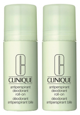 Clinique Déodorant Antiperspirant Bille Lot de 2 x 75 ml