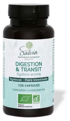 Salvia Nutrition Disbios'Aroma Tránsito Ecológico 120 Cápsulas
