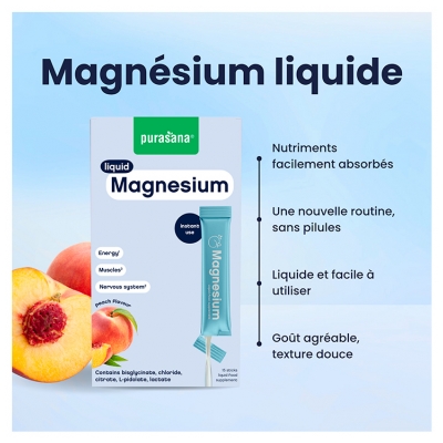 Purasana Liquide Magnesium 15 Sticks