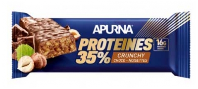 Apurna Proteines 35% 45 g - Goût : Crunchy Choco-Noisettes