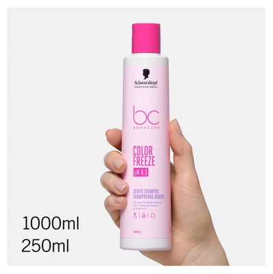 Schwarzkopf Professional Bonacure Shampoing Argent Color Freeze 250 ml