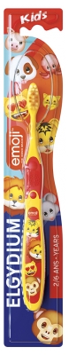 Elgydium Cepillo de Dientes Suave Para Niños 2/6 Años Emoji