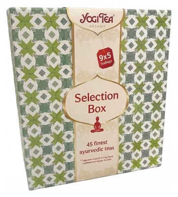 Yogi Tea Sélection Box 9 Thés Bio 45 Sachets