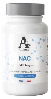 Phytalessence NAC N-Acetyl Cystéine 500 mg 60 Gélules