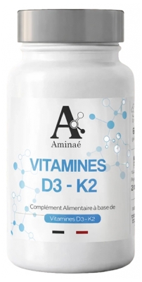 Aminaé Vitamines D3 - K2 60 Gélules