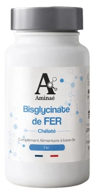 Aminaé Cheleret Jernbisglycinat 60 Kapsler