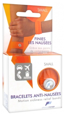 Pharmavoyage Pulsera Anti-Náuseas Small - Color: Naranja