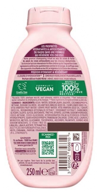 Garnier Ultra Doux Vignes Merveilleuses Shampoing Hydratant Régénérant 250 ml