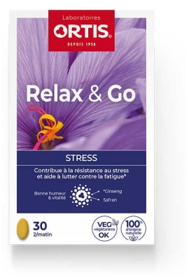 Ortis Stresui Mažinti & Go 30 Tablečių