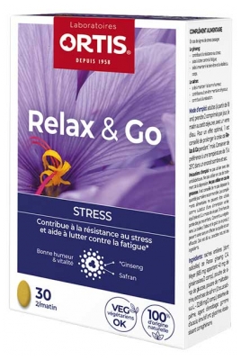 Ortis Stresui Mažinti & Go 30 Tablečių