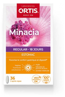 Ortis Minacia Regular Stomach 36 Tabletek