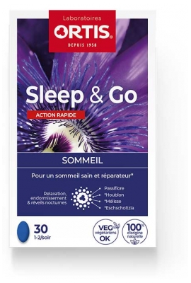 Ortis Sleep & Go Fast Action Sleep 30 Tabletek