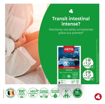 Ortis IntestiNorm 36 Comprimés