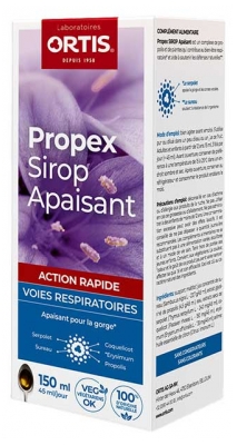 Ortis Propex Nomierinošs sīrups 150 ml