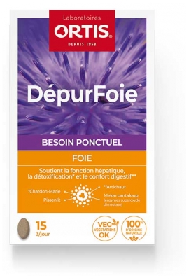 Ortis DépurFoie 15 Tabletten