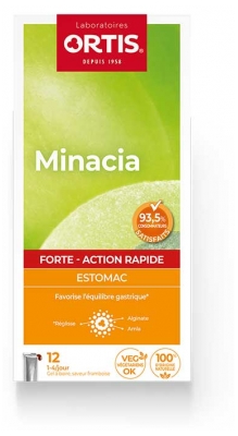 Ortis Minacia Strong Stomach Quick Action 12 Sticks