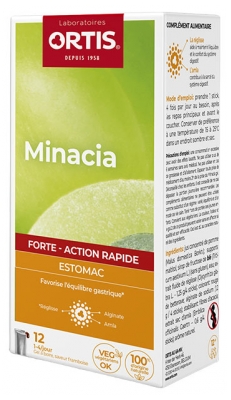Ortis Minacia Strong Stomach Quick Action 12 Sticks