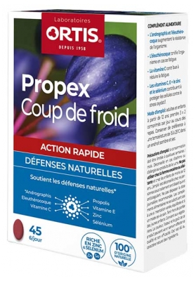 Ortis Propex Coup de Froid 45 Comprimés
