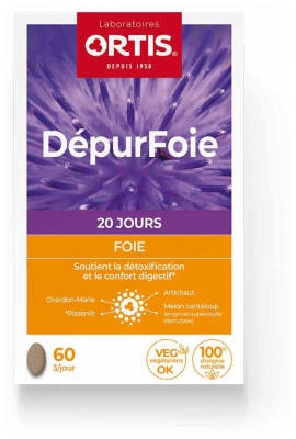 Ortis Fígado DepurFígado 60 Comprimidos