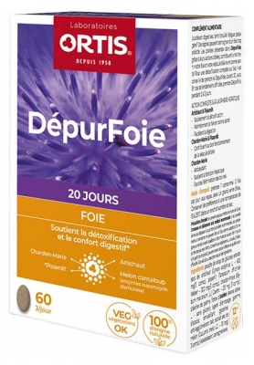 Ortis Fígado DepurFígado 60 Comprimidos