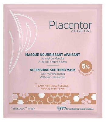 Placentor Végétal Masque Nourrissant Apaisant 1 Masque
