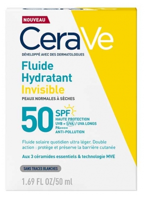 CeraVe Onzichtbare Hydraterende Fluïde SPF50 50 ml