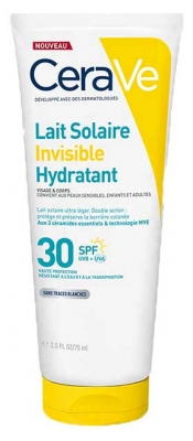CeraVe Hydraterende Onzichtbare Zonnemelk SPF30 75 ml
