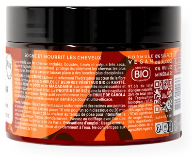 Jia Paris For My Curls Masque Nutrition Intense 250 ml