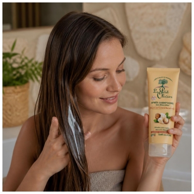 Le Petit Olivier Après-Shampoing Soin Réparateur Beurre de Karité & Macadamia 200 ml