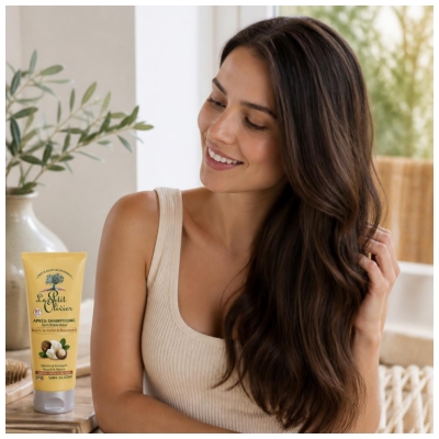 Le Petit Olivier Après-Shampoing Soin Réparateur Beurre de Karité & Macadamia 200 ml