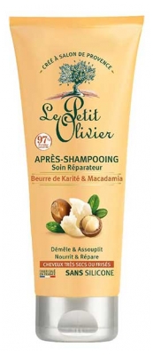 Le Petit Olivier Après-Shampoing Soin Réparateur Beurre de Karité & Macadamia 200 ml