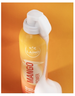 Laino Mousse de Douche Mango Power 200 ml