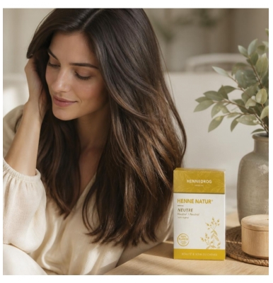 Hennedrog Neutral Naturlig Henna 90 g