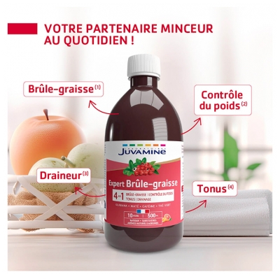 Juvamine Expert Brûle-Graisse 4en1 500 ml