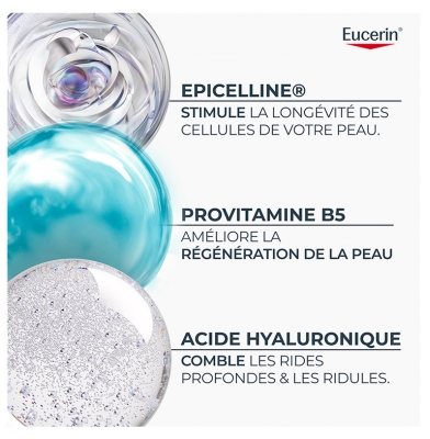 Eucerin Hyaluron-Filler + Longevity Soin de Nuit Epigénétique 50 ml