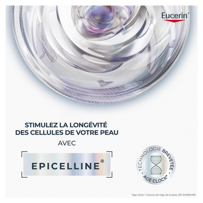 Eucerin Hyaluron-Filler + Longevity Soin de Nuit Epigénétique 50 ml