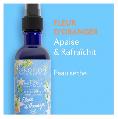 Sanoflore Véritable Eau Florale Fleur d'Oranger x Jacques Merle 200 ml