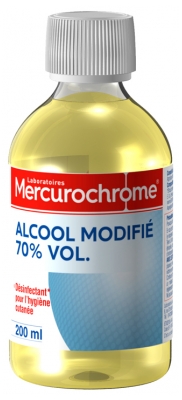 Mercurochrome Spremenjeni alkohol 70% Vol 200 ml
