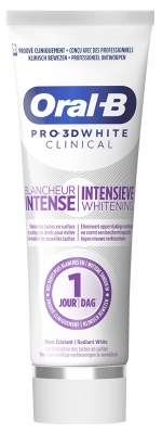 Oral-B Pro 3D White Clinical Intense Whitening zobu pasta 75 ml
