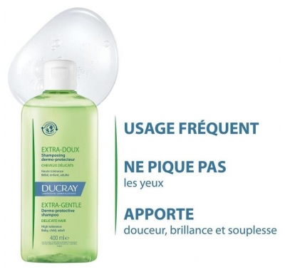 Ducray Extra-Mildes Shampoo 400 ml