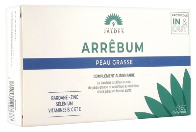 Jaldes Arrêbum Piel Grasa 60 Comprimidos