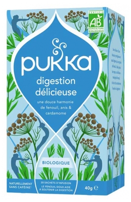 Pukka Digestion Délicieuse Bio 20 Sachets