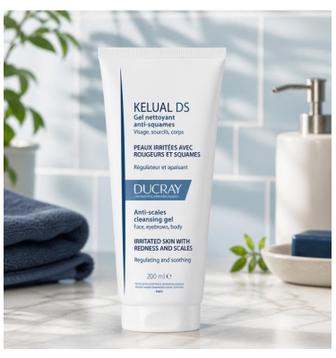 Ducray Kelual DS Gel Nettoyant Anti-Squames 200 ml