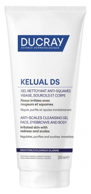 Ducray Kelual DS Gel Nettoyant Anti-Squames 200 ml