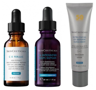 SkinCeuticals Rutină Antirid + Protecție Solară