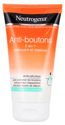Neutrogena 2-in-1-Noppenreiniger und Maske 150 ml