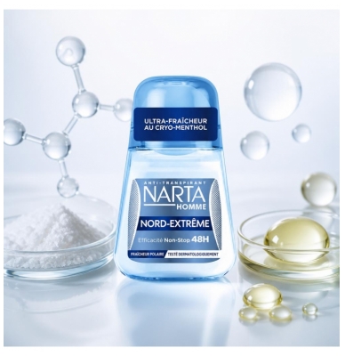 Narta Homme Anti-Transpirant Nord-Extrême 72H Bille 50 ml