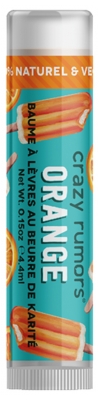 Crazy Rumors Parfumeret Læbepomade 4,4 ml - Duft: Orange